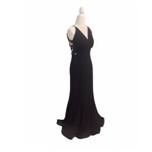 Jessica McClintock Vintage Black Mermaid Gown